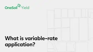 What is variable-rate application?