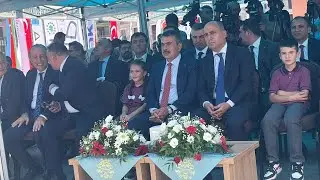 Haydar Aliyev İlkokulu Açılışına Milli Eğitim Bakanı Yusuf Tekin'de Katıldı