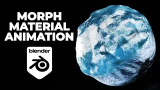 Morph material animation in Blender
