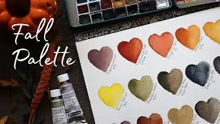 My Must-Have Watercolors for Fall!