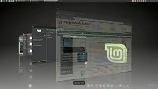 Linux Mint Compiz Cairo Dock Eye Candy on MintBox Mini