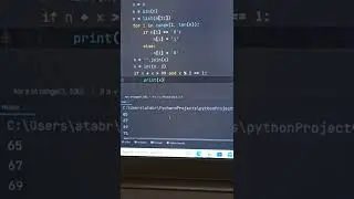 Python programming