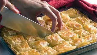 Turkish Cheese Börek بوريك تركي بالجبن
