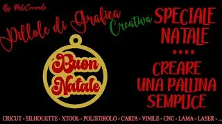 SPECIALE NATALE: PALLINA SEMPLICE con INKSCAPE