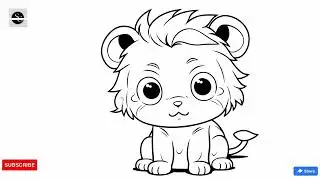 How to Draw a Lion Easy || Lion Drawing || Different lion Sketches