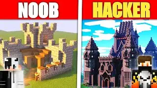 MINECRAFT NOOB VS PRO : 😱 i cheated in build battle challenge