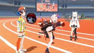 Nakiri Ayame Plays Soccer