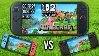 Minecraft on Switch 2 Is Great - But Could It Be Better? + Switch 1 & Steam Deck Performance