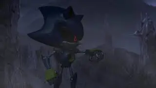Metal Sonic - 3D Matte Painting - Test