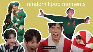 🎄 random kpop moments 🎄 christmas edition ft. Stray Kids, SVT, WayV, NCT, P1HARMONY and more