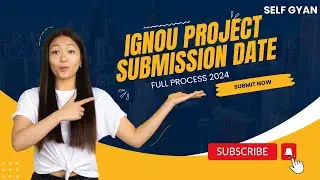 MMPP 01 IGNOU mba project 2024 full process last date 2024.