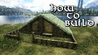 Ark: Viking Turf House - How To Build