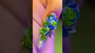 НОВИНКА В МАНИКЮРЕ 🤩 #nails #tutorial #nailart #дизайнногтей #ногти #flowers #маникюр #manicure