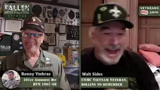 Walt Sides USMC - Vietnam Vet, Rolling Thunder