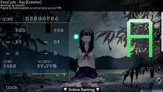 Osu! I might be able to fc ray with hardrock (with handcam)
