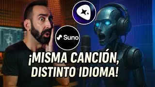 ¡La MISMA canción en CUALQUIER IDIOMA! Suno vs Riffusion – ¿Qué IA lo hace mejor?