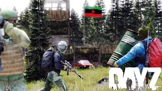 Обокрали огромную базу на скале - DayZ Standalone 1.24