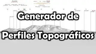 [Cartografía] Página para crear Perfiles Topográficos