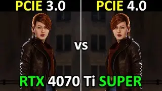 RTX 4070 Ti SUPER PCIe 3.0 vs PCIe 4.0 | Test In 12 Games | is there a Difference? 🤔 | 2024