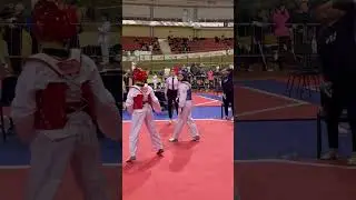 Taekwondo Minsk cup 2023 girls! #taekwondo #minsk #fight #shorts