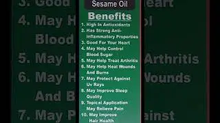 All Oil Benefits