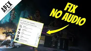 How to Fix Audio in Apex Legends PC