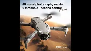 JHD V88 Drone Aerial Photography Remote Control Aircraft Dual Camera Quadcopter Toy UAV Dron present