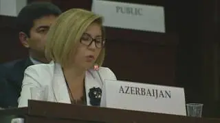 OSCE PA 2017  – Plenary Session - Minsk Annual Session - Bahar Muradova