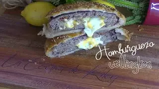 Hamburguesa Wellington ( sin gluten ) receta definitiva 2021* Un manjar de los dioses😋🍔🥩👩‍🍳