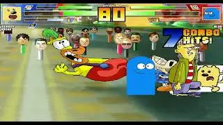 Mugen Wubbzy & Rocko vs Bloo & Ed