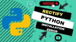 How to install Python in Windows11 | Python not recognized error| Python not found error.