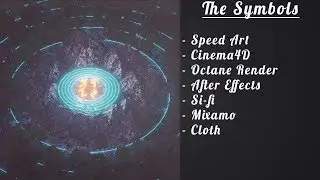 The Symbols | Speed Art | Cinema4D/Octane Render