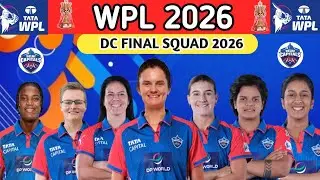 WPL 2026 | Delhi Capital Full Squad Of WPL 2026 | All Team Full Squad Wpl 2026 | Dc Full Squad 