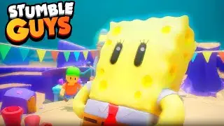 Играю в Stumble Guys x SpongeBob SquarePants! 🌊🧽🍍
