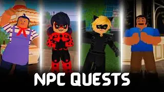 New Miraculous RP NPC Quests | Robox | Miraculous Ladybug