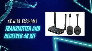 Wireless Hdmi Transmitter and Receiver 4k Kit