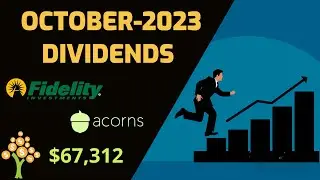 October 2023 dividends from my $67K portfolio