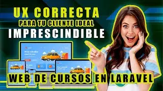 Web de cursos - La UX de usuario el pilar de un proyecto LARAVEL