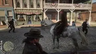 Banana Merchant gets shot in the ass