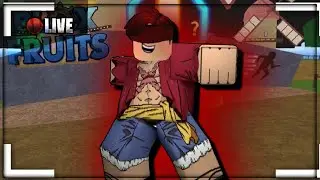 UPANDO NO BLOX FRUITS E CONVERSANDO COM O CHAT... (Livezinha Bolada)