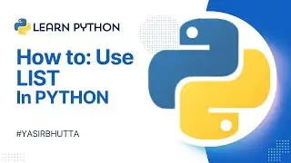 #4 List | Python Sequence Type - list | Python Tutorial for Beginners