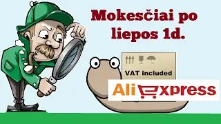 Mokesčiai už siuntas po liepos 1d. Tikrinu praktiškai (1 dalis)
