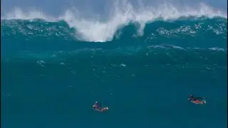 PIPELINE GOES XXL! FIRST SWELL OF THE SEASON