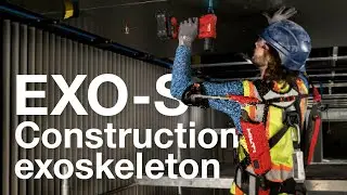 Overhead Tasks Made Easy with Hilti Exoskeleton (EXO S)!