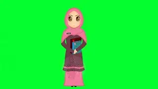 GREEN SCREEN ANIMASI GURU MENGAJAR | GURU PR1