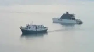 Видео с места падения самолета с туристами в воду на Байкале