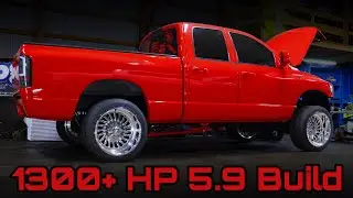48RE Teardown + Bolt On Traction Bar Install | FSD4 1300HP 5.9 Giveaway Build Update