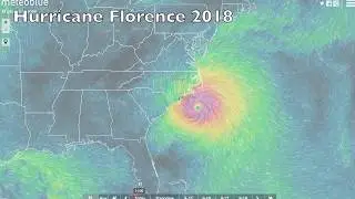 meteoblue | Hurricane Florence