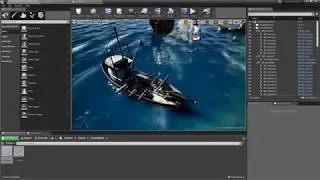 UE4 - Community FREE Ocean Project - Foam wakes