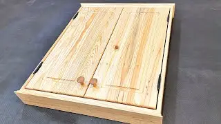Making a small cabinet from pallets